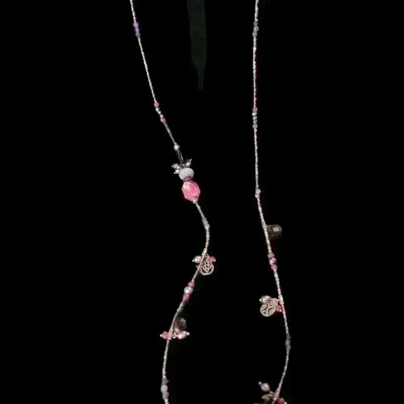 Silpada Blush Wine Necklace - Picture 2 of 3